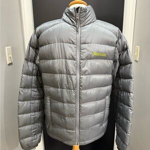 Marmot Gray Puffer Jacket